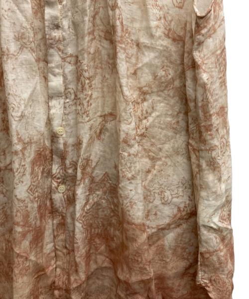 pas de calais（パドカレ）pas de calais (パドカレ) ノースリーブブラウス ブラウン サイズ:36の古着・服飾アイテム