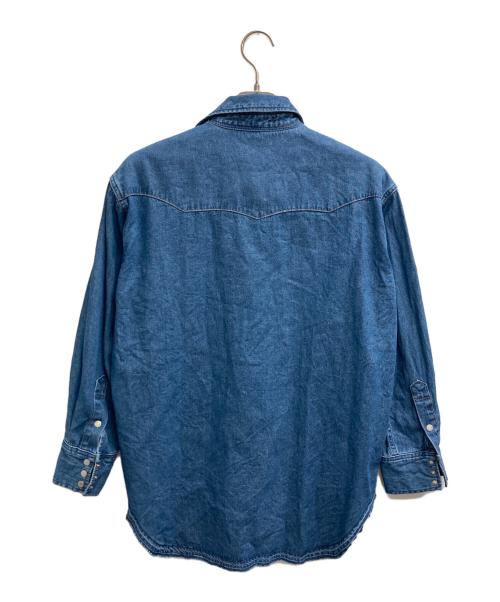 DU JOUR（デュ ジュール）DU JOUR (デュ ジュール) JEAN RODEO SHIRT インディゴ サイズ:表記無しの古着・服飾アイテム