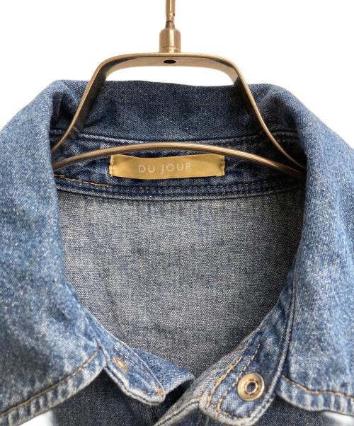 DU JOUR（デュ ジュール）DU JOUR (デュ ジュール) JEAN RODEO SHIRT インディゴ サイズ:表記無しの古着・服飾アイテム