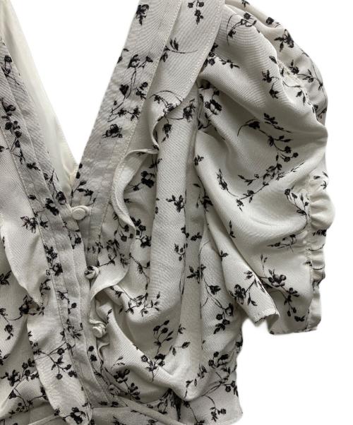 Snidel（スナイデル）Snidel (スナイデル) バリエプリントワンピース ホワイトの古着・服飾アイテム