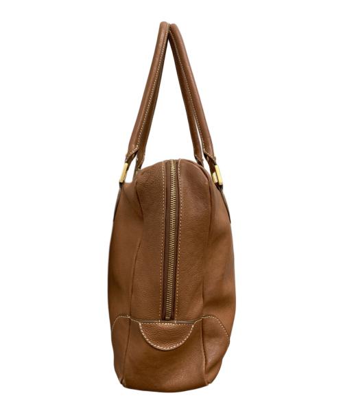 土屋鞄（ツチヤカバン）土屋鞄 (ツチヤカバン) AGIRレザートートバッグ ブラウンの古着・服飾アイテム