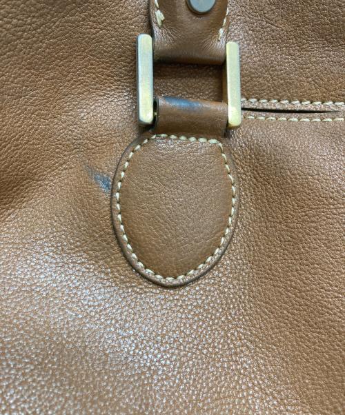 土屋鞄（ツチヤカバン）土屋鞄 (ツチヤカバン) AGIRレザートートバッグ ブラウンの古着・服飾アイテム