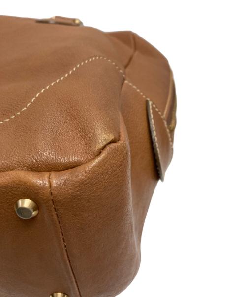 土屋鞄（ツチヤカバン）土屋鞄 (ツチヤカバン) AGIRレザートートバッグ ブラウンの古着・服飾アイテム