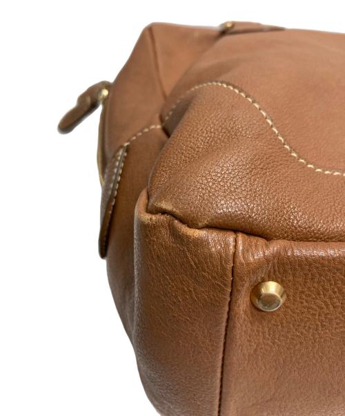 土屋鞄（ツチヤカバン）土屋鞄 (ツチヤカバン) AGIRレザートートバッグ ブラウンの古着・服飾アイテム