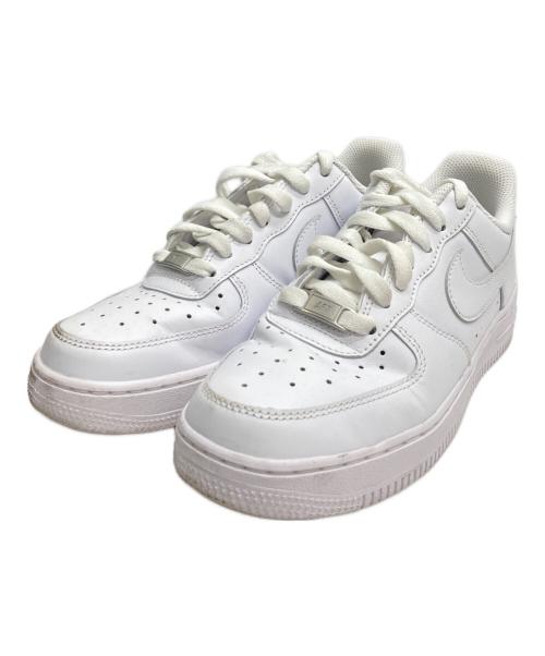NIKE（ナイキ）NIKE (ナイキ) ナイキ エア フォース 1 '07 ホワイト サイズ:24の古着・服飾アイテム