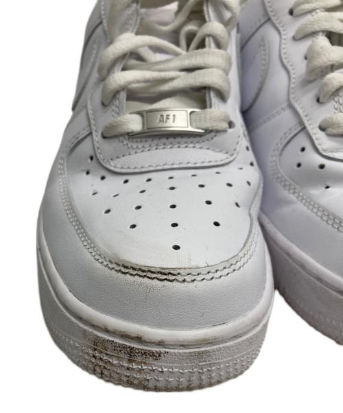NIKE（ナイキ）NIKE (ナイキ) ナイキ エア フォース 1 '07 ホワイト サイズ:24の古着・服飾アイテム