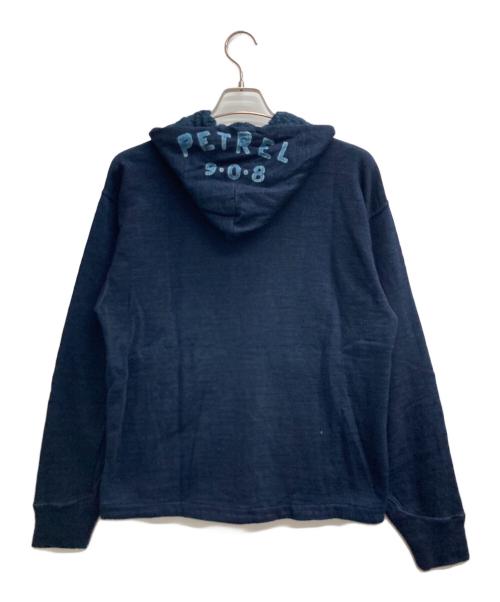 45rpm（45アールピーエム）45rpm (45アールピーエム) インディゴ染めジップパーカー インディゴ サイズ:9の古着・服飾アイテム