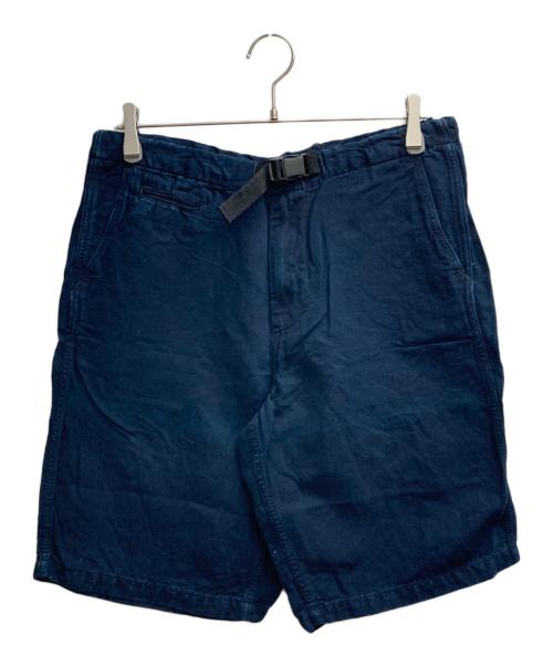 45R（フォーティファイブ・アール）45R (フォーティファイブ・アール) インディゴ染めハーフパンツ インディゴ サイズ:3の古着・服飾アイテム