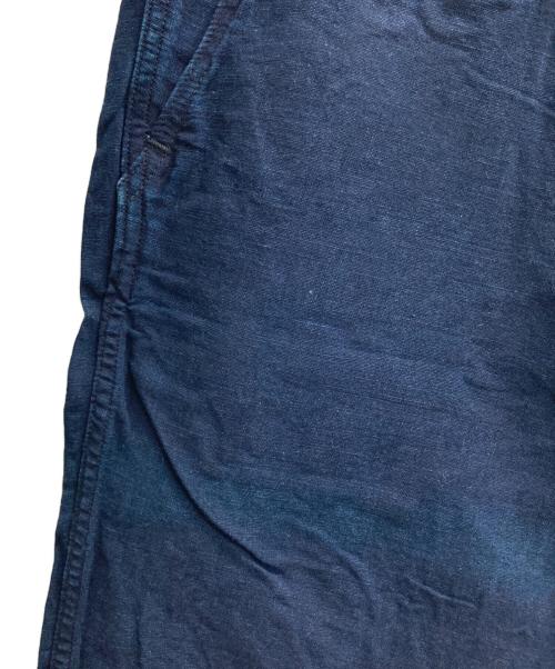 45R（フォーティファイブ・アール）45R (フォーティファイブ・アール) インディゴ染めハーフパンツ インディゴ サイズ:3の古着・服飾アイテム