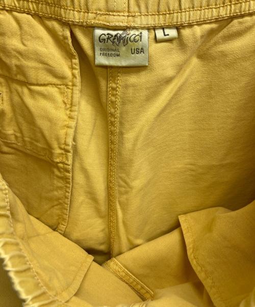 GRAMICCI（グラミチ）GRAMICCI (グラミチ) ハーフパンツ イエロー サイズ:Lの古着・服飾アイテム