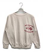 45rpm45アールピーエム）の古着「スウェット」｜ベージュ