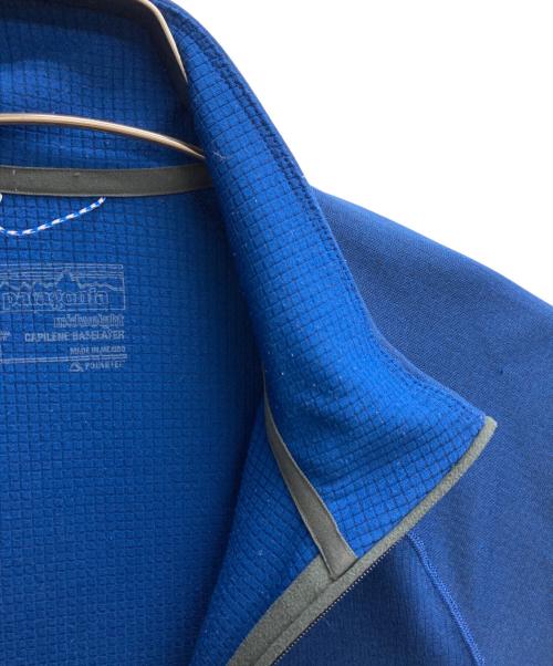 Patagonia（パタゴニア）Patagonia (パタゴニア) キャプリーン・ミッドウェイト・ジップネック ブルー サイズ:Sの古着・服飾アイテム
