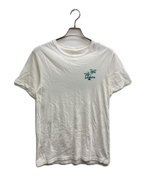 pataloha（パタロハ）pataloha (パタロハ) プリントTシャツ ホワイト サイズ:Sの古着・服飾アイテム