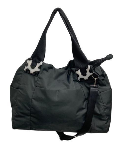 ear PAPILLONNER（イアパピヨネ）ear PAPILLONNER (イアパピヨネ) 2WAYバッグ ブラックの古着・服飾アイテム