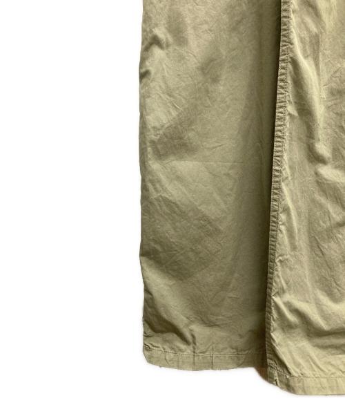 JOHNBULL（ジョンブル）JOHNBULL (ジョンブル) コットンリネンカルゼサスペンダーバックルパンツ カーキ サイズ:Mの古着・服飾アイテム