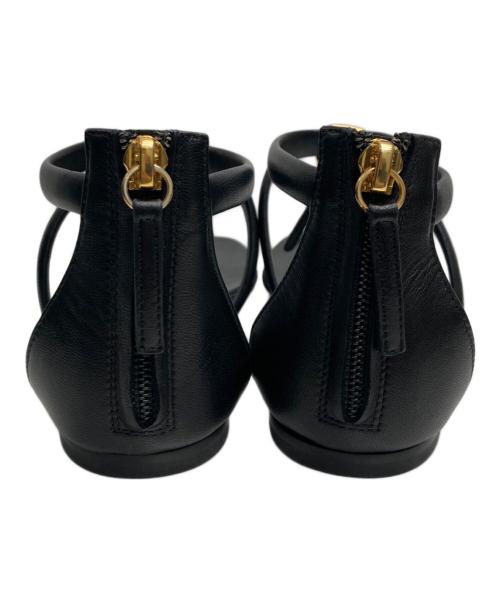 VICINI（ヴィッチーニ）VICINI (ヴィッチーニ) トングサンダル ブラック サイズ:36の古着・服飾アイテム