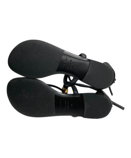 VICINI（ヴィッチーニ）VICINI (ヴィッチーニ) トングサンダル ブラック サイズ:36の古着・服飾アイテム