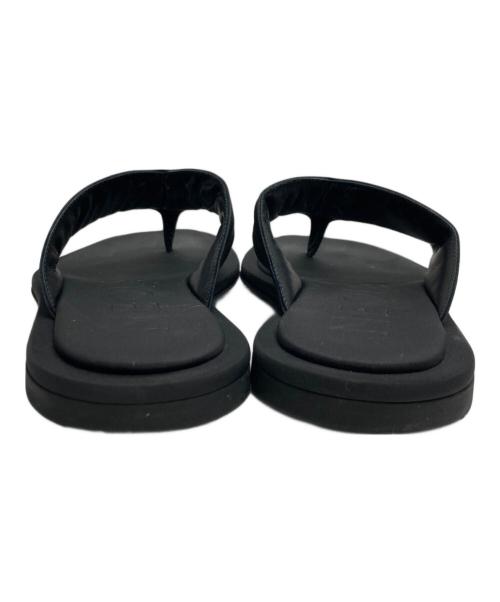 NEOUS（ネオアス）neous (ネオアス) トングサンダル ブラック サイズ:36の古着・服飾アイテム