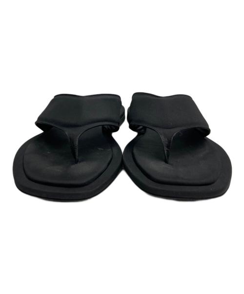 NEOUS（ネオアス）neous (ネオアス) トングサンダル ブラック サイズ:36の古着・服飾アイテム