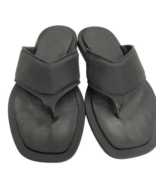 NEOUS（ネオアス）neous (ネオアス) トングサンダル ブラック サイズ:36の古着・服飾アイテム