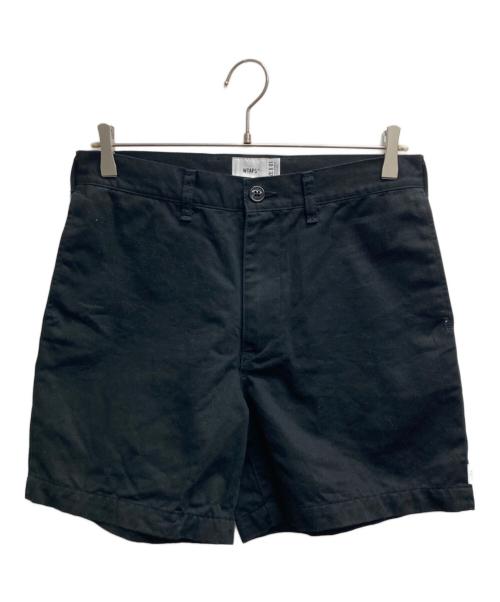 WTAPS（ダブルタップス）WTAPS (ダブルタップス) BUDS SHORTS COTTON TWILL ブラック サイズ:01の古着・服飾アイテム