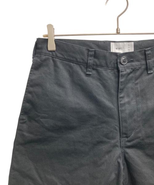WTAPS（ダブルタップス）WTAPS (ダブルタップス) BUDS SHORTS COTTON TWILL ブラック サイズ:01の古着・服飾アイテム