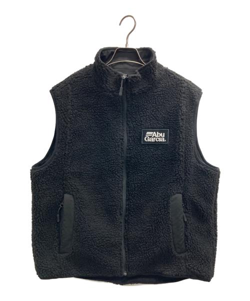 Abu Garcia（アブガルシア）Abu Garcia (アブガルシア) 3Layer Reversible Fleece Vest ブラック サイズ:Mの古着・服飾アイテム
