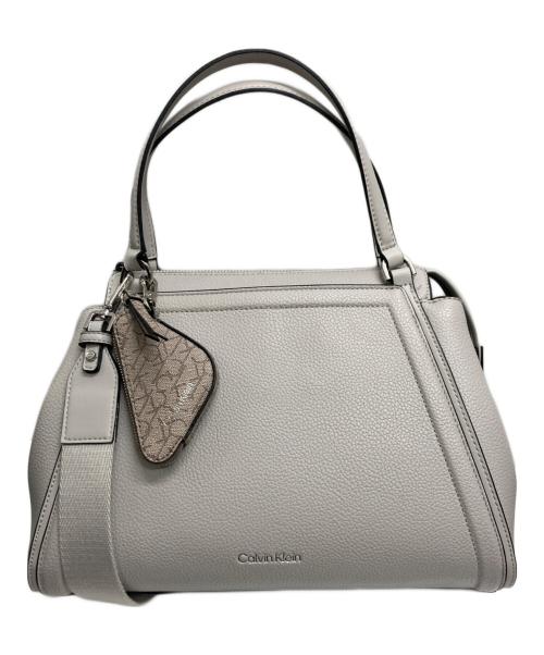 Calvin Klein（カルバンクライン）Calvin Klein (カルバンクライン) 2WAYバッグ グレーの古着・服飾アイテム