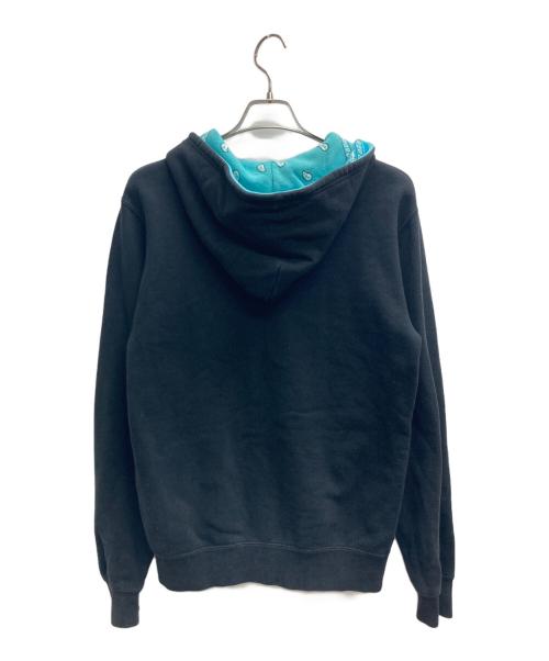 PHENOMENON（フェノメノン）PHENOMENON (フェノメノン) フルジップバンダナフードパーカー ブラック サイズ:Mの古着・服飾アイテム