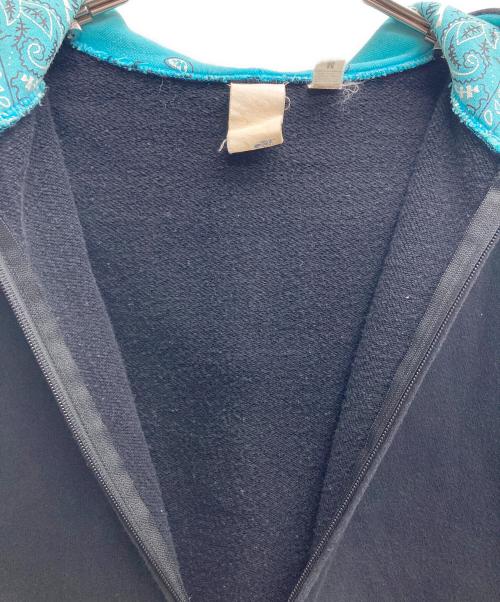 PHENOMENON（フェノメノン）PHENOMENON (フェノメノン) フルジップバンダナフードパーカー ブラック サイズ:Mの古着・服飾アイテム