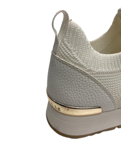 MICHAEL KORS（マイケル・コース）MICHAEL KORS (マイケルコース) MKロゴスニーカー ホワイト サイズ:6Mの古着・服飾アイテム