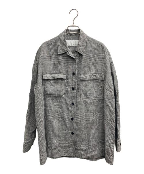 Whim Gazette（ウィムガゼット）Whim Gazette (ウィムガゼット) シャツジャケット グレー サイズ:Freeの古着・服飾アイテム