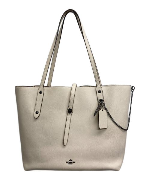 COACH（コーチ）COACH (コーチ) トートバッグ アイボリーの古着・服飾アイテム