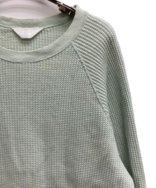 UNUSED（アンユーズド）UNUSED (アンユーズド) サーマルカットソー グリーンの古着・服飾アイテム