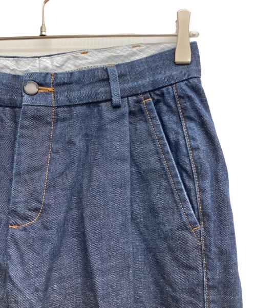 AVEC CES FRERES BY ART COMES FIRST（アヴェック セ フレール アート カムズ ファースト）AVEC CES FRERES BY ART COMES FIRST (アヴェック セ フレール アート カムズ ファースト) デニムパンツ インディゴ サイズ:不明（実寸サイズをご確認ください）の古着・服飾アイテム