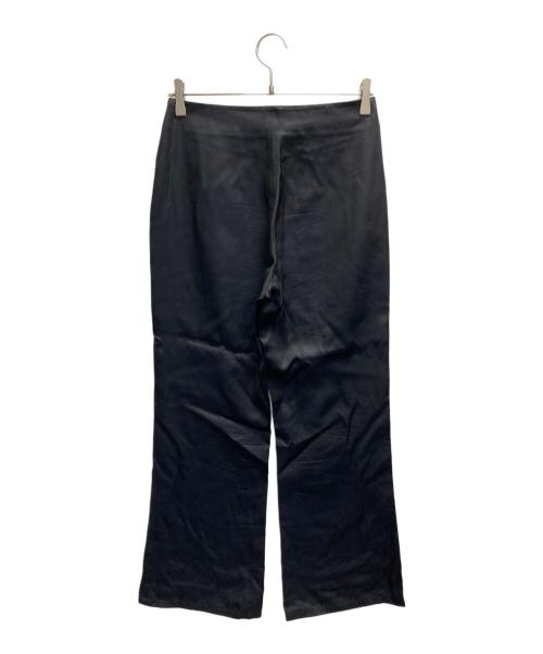 JIL SANDER（ジルサンダー）JIL SANDER (ジルサンダー) シルク混パンツ ブラック サイズ:36の古着・服飾アイテム