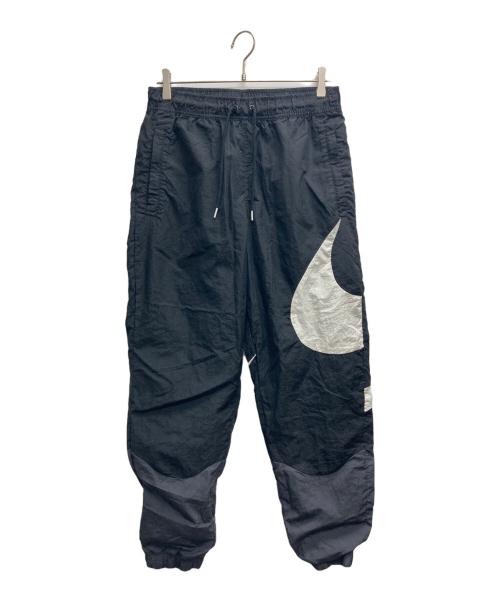 NIKE（ナイキ）NIKE (ナイキ) SWOOSH NYLON WOVEN PANTS ブラック サイズ:Lの古着・服飾アイテム
