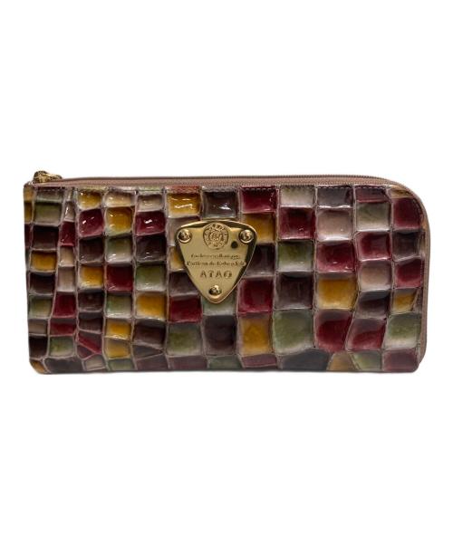 ATAO（アタオ）ATAO (アタオ) リモヴィトロロングウォレット ブラウンの古着・服飾アイテム