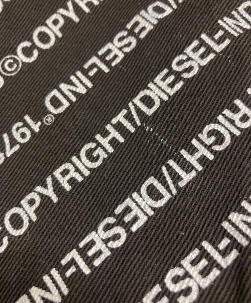 DIESEL（ディーゼル）DIESEL (ディーゼル) D-MACS-SPジーンズ ブラック×ホワイト サイズ:81cm（W32）の古着・服飾アイテム