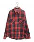 BIG MAC（ビッグマック）の古着「80’Sチェックネルシャツ」｜レッド