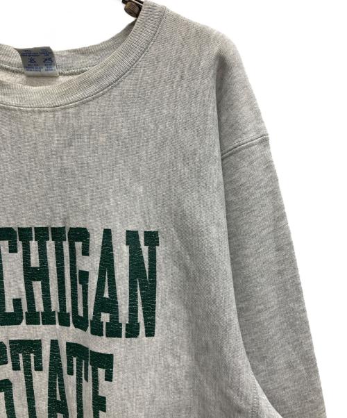 Champion REVERSE WEAVE（チャンピオン リバース ウィーブ）Champion REVERSE WEAVE (チャンピオン リバース ウィーブ) 90’Sリバースウィーブスウェット グレー サイズ:Lの古着・服飾アイテム