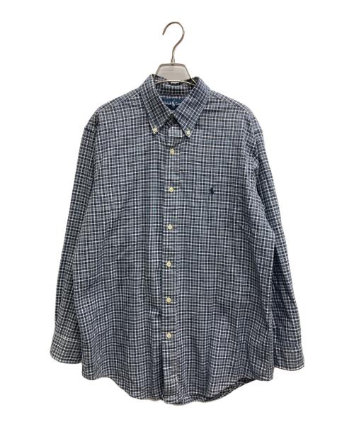 RALPH LAUREN（ラルフローレン）RALPH LAUREN (ラルフローレン) ボタンダウンシャツ ブルー サイズ:Mの古着・服飾アイテム