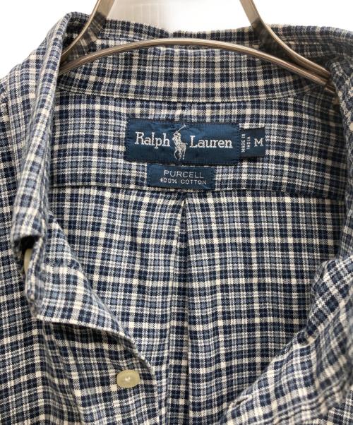 RALPH LAUREN（ラルフローレン）RALPH LAUREN (ラルフローレン) ボタンダウンシャツ ブルー サイズ:Mの古着・服飾アイテム