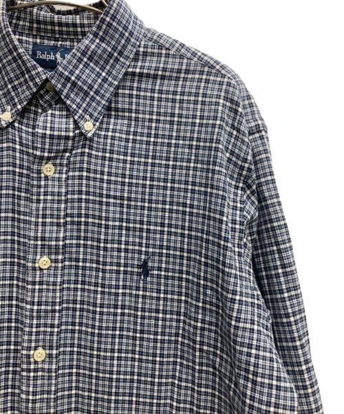 RALPH LAUREN（ラルフローレン）RALPH LAUREN (ラルフローレン) ボタンダウンシャツ ブルー サイズ:Mの古着・服飾アイテム