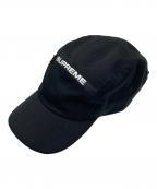 SUPREMEシュプリーム）の古着「TOP ZIP CAMP CAP」｜ブラック