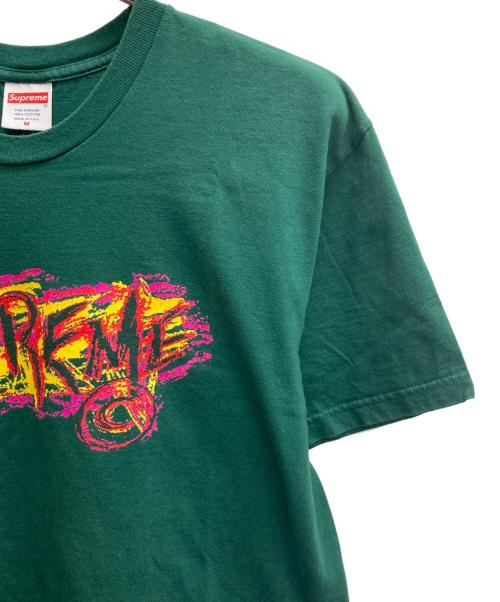 SUPREME（シュプリーム）SUPREME (シュプリーム) SCRATCH TEE グリーン サイズ:Mの古着・服飾アイテム
