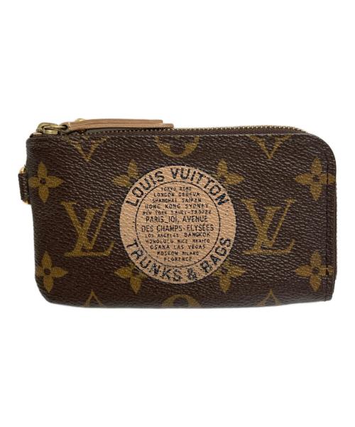 LOUIS VUITTON（ルイ ヴィトン）LOUIS VUITTON (ルイ ヴィトン) ポシェット・クレ コンプリス / コインケース ブラウンの古着・服飾アイテム