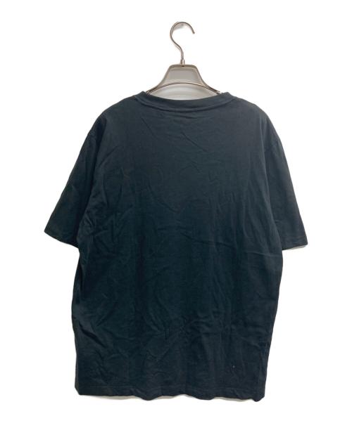 theory（セオリー）theory (セオリー) プリントTシャツ ブラック サイズ:M	の古着・服飾アイテム