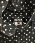 中古・古着 BLACK COMME des GARCONS (ブラックコムデギャルソン) ドット柄フードシャツ ブラック サイズ:M：11000円