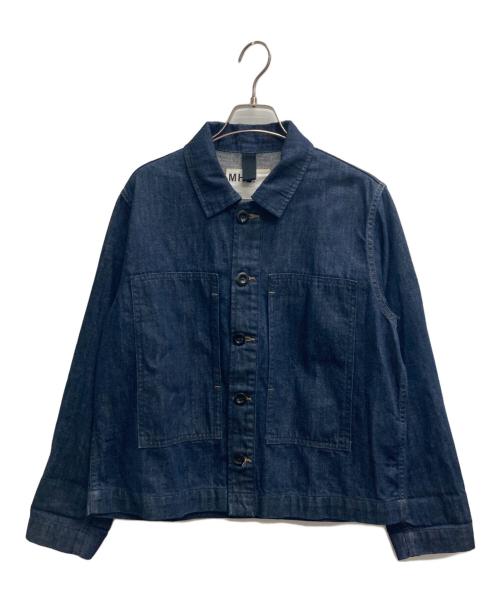 MHL（エムエイチエル）MHL (エムエイチエル) カバーオール インディゴ サイズ:36の古着・服飾アイテム